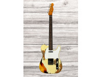 Fender Custom Shop Limited Edition 59 Telecaster Super Heavy Relic Aged Vintage White Chocolate 3TSB Fender Custom Shop Limited Edition 59 Telecaster Super Heavy Relic Aged Vintage White Chocolate 3TSB